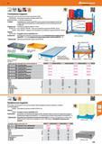 535 48 Hoffmann Group Стеллажные поддоны Из листовой стали 3 мм Высота для захвата погрузчиком 100 мм 983000/3005 - Оцинкованные горячим способом по Каталог HOFFMANN GROUP 2017 Мебель производственная Промышленные системы хранения Рабочие места Верстаки Автоматизированные шкафы Складское оборудование Стр. 535