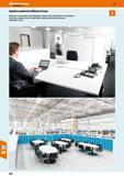 582 Hoffmann Group 48 ММпЬрММ Проекты клиентов Hoffmann Group: Обширные и светлые офисы можно оборудовать подобно зонам обслуживания и переговорным Н Каталог HOFFMANN GROUP 2017 Мебель производственная Промышленные системы хранения Рабочие места Верстаки Автоматизированные шкафы Складское оборудование Стр. 582