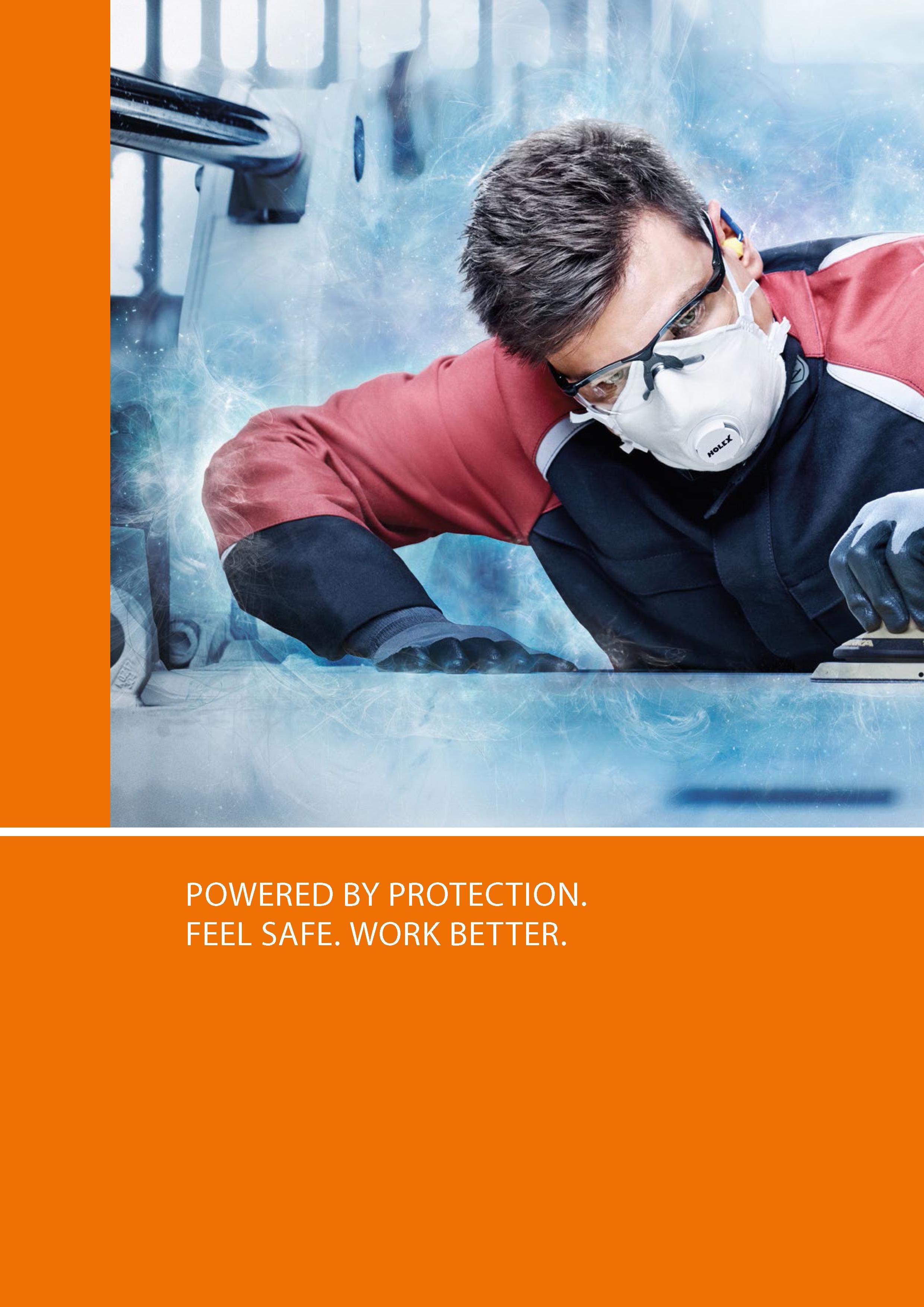 4 POWERED BY PROTECTION FEEL SAFE WORK BETTER Каталог HOFFMANN GROUP 2020 Средства индивидуальной защиты органов зрения дыхания кожи СИЗ от поражения электрическим током шума Защитные перчатки Очки Специальная одежда Стр. 