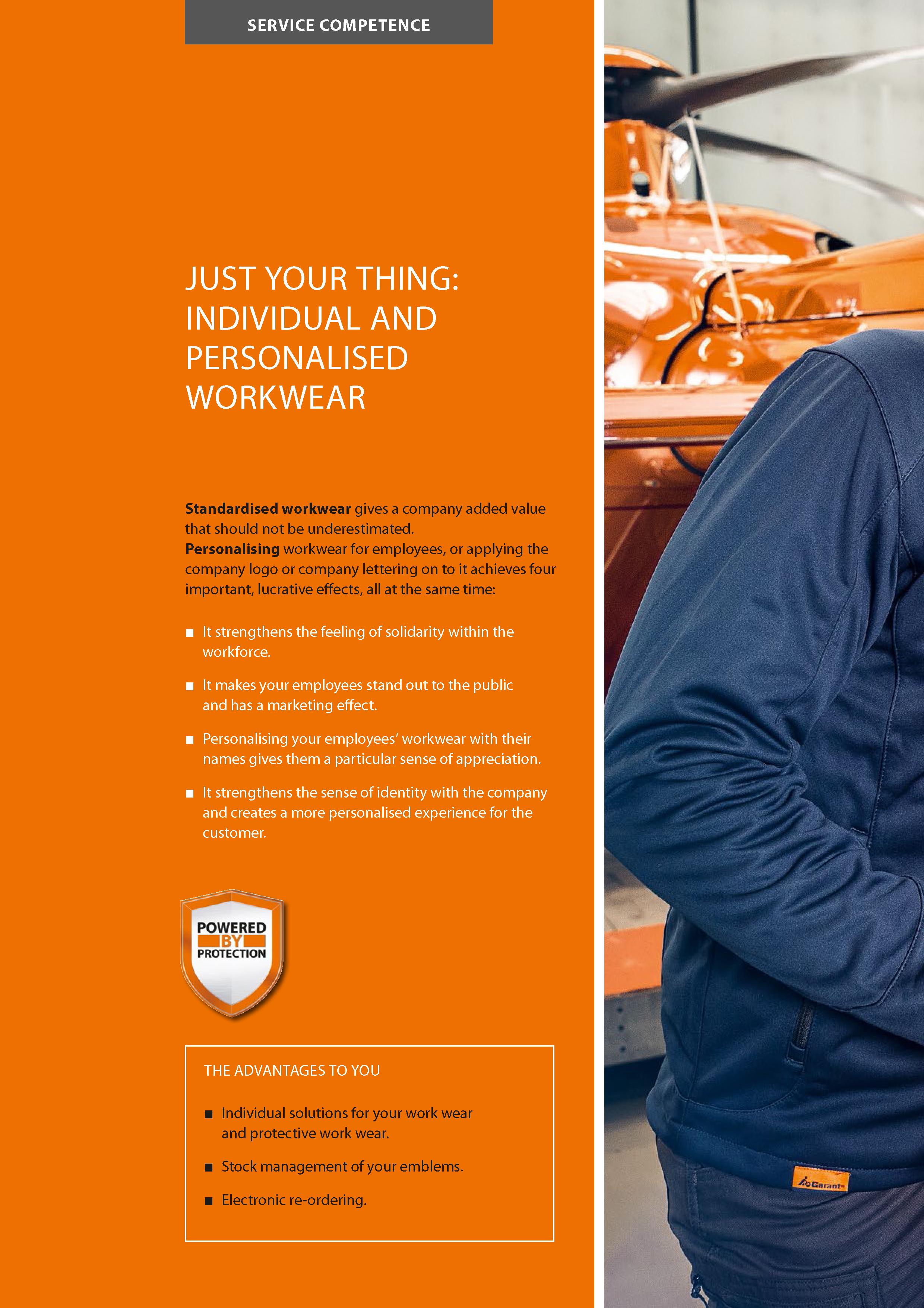 18 SERVICE COMPETENCE JUST YOUR THING: INDIVIDUAL AND PERSONALISED WORKWEAR Standardised workwear gives a company added value that should not be und Каталог HOFFMANN GROUP 2020 Средства индивидуальной защиты органов зрения дыхания кожи СИЗ от поражения электрическим током шума Защитные перчатки Очки Специальная одежда Стр. 