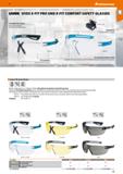 37 51 uvex UVEX X-FIT PRO UND X-FIT COMFORT SAFETY GLASSES Soft flexible frame element permits optimum adjustment of the glasses to the shape of the Каталог HOFFMANN GROUP 2020 Средства индивидуальной защиты органов зрения дыхания кожи СИЗ от поражения электрическим током шума Защитные перчатки Очки Специальная одежда Стр. 37