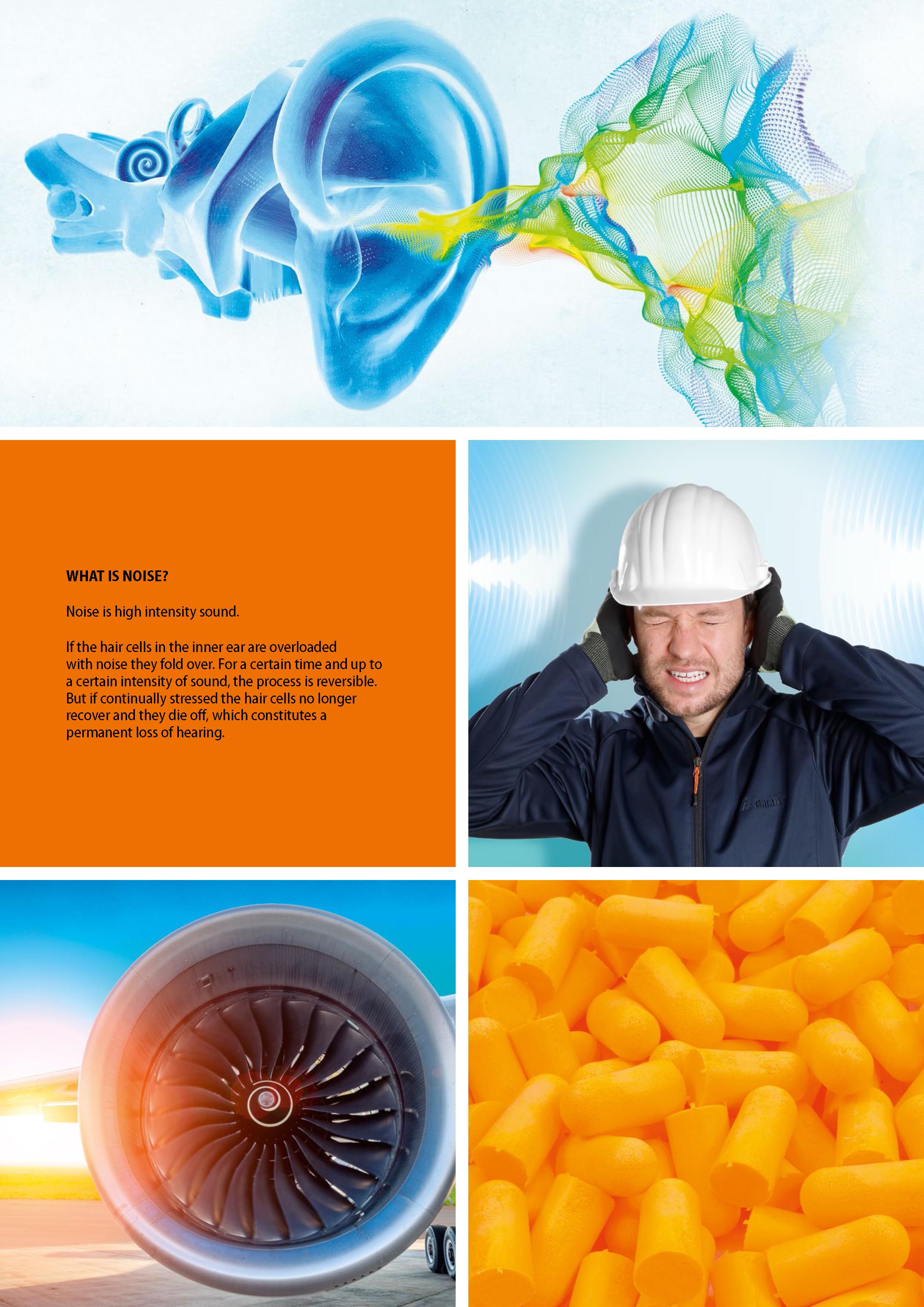 59 WHAT IS NOISE Noise is high intensity sound If the hair cells in the inner ear are overloaded with noise they fold over For a certain time and up Каталог HOFFMANN GROUP 2020 Средства индивидуальной защиты органов зрения дыхания кожи СИЗ от поражения электрическим током шума Защитные перчатки Очки Специальная одежда Стр. 59