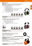 75 SGD Hoffmann Group 51 3M Ear defenders Peltor X series 3M Peltor ear defenders of the X series provide reliable protection against noise and offe Каталог HOFFMANN GROUP 2020 Средства индивидуальной защиты органов зрения дыхания кожи СИЗ от поражения электрическим током шума Защитные перчатки Очки Специальная одежда Стр. 75