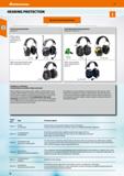78 Hoffmann Group 51 HEARING PROTECTION Electronic hearing protection Passive hearing protection to EN 352-1 Level-dependent hearing protection to E Каталог HOFFMANN GROUP 2020 Средства индивидуальной защиты органов зрения дыхания кожи СИЗ от поражения электрическим током шума Защитные перчатки Очки Специальная одежда Стр. 78