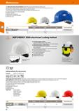 92 Hoffmann Group 51 The high-performance all-round helmet of glass fibre polyester offers high lateral stiffness and keeps its shape well particula Каталог HOFFMANN GROUP 2020 Средства индивидуальной защиты органов зрения дыхания кожи СИЗ от поражения электрическим током шума Защитные перчатки Очки Специальная одежда Стр. 92