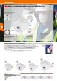 120 Hoffmann Group 51 3M AURA SERIES 9300+GEN3 comfort respirator Flexible nose clip and soft nose insert Sealing points reduce the occurrence of con Каталог HOFFMANN GROUP 2020 Средства индивидуальной защиты органов зрения дыхания кожи СИЗ от поражения электрическим током шума Защитные перчатки Очки Специальная одежда Стр. 120