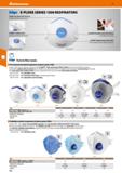 122 Hoffmann Group 51 Draser X-PLORE SERIES 1300 RESPIRATORS Flexible nose clip and soft nose Insert for optimum matching to the shape of face CoolMA Каталог HOFFMANN GROUP 2020 Средства индивидуальной защиты органов зрения дыхания кожи СИЗ от поражения электрическим током шума Защитные перчатки Очки Специальная одежда Стр. 122