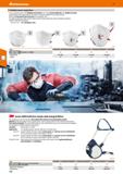 124 Hoffmann Group 51 Foldable classic respirators Classic respirator series with foldable mask bodies Due to the sturdy headband and a flexible nose Каталог HOFFMANN GROUP 2020 Средства индивидуальной защиты органов зрения дыхания кожи СИЗ от поражения электрическим током шума Защитные перчатки Очки Специальная одежда Стр. 124