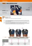 158 Hoffmann Group 51 i&Eaiant MULTI-PURPOSE GLOVES >Barant Multi-purpose gloves Standard: Note: EN 388; EN 420 The minimum order quantity correspond Каталог HOFFMANN GROUP 2020 Средства индивидуальной защиты органов зрения дыхания кожи СИЗ от поражения электрическим током шума Защитные перчатки Очки Специальная одежда Стр. 158