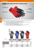 162 Hoffmann Group 51 uvex UVEX SYNEXO M100 MULTI-PURPOSE GLOVES Flexible hook and loop fastening makes it easy to put on and take off the gloves Rei Каталог HOFFMANN GROUP 2020 Средства индивидуальной защиты органов зрения дыхания кожи СИЗ от поражения электрическим током шума Защитные перчатки Очки Специальная одежда Стр. 162
