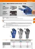167 SGD Hoffmann Group 51 AnseU MULTI-PURPOSE GLOVES HYFLEX 11-925 :> RIPEL Liquid Rapdlinca Tschnology The RIPEL TM technology makes a significant c Каталог HOFFMANN GROUP 2020 Средства индивидуальной защиты органов зрения дыхания кожи СИЗ от поражения электрическим током шума Защитные перчатки Очки Специальная одежда Стр. 167