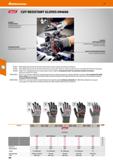 188 Hoffmann Group 51 BBSS CUT-RESISTANT GLOVES 094606 Coating of PU-nitrile mixture with elaborate finishing process for the most demanding work Cut Каталог HOFFMANN GROUP 2020 Средства индивидуальной защиты органов зрения дыхания кожи СИЗ от поражения электрическим током шума Защитные перчатки Очки Специальная одежда Стр. 188