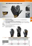 191 SGD Hoffmann Group 51 ANTI-VIBRATION GLOVE TEGERA 9181 First-class workmanship made from high-quality full-grain goatskin Hook & loop fastener ea Каталог HOFFMANN GROUP 2020 Средства индивидуальной защиты органов зрения дыхания кожи СИЗ от поражения электрическим током шума Защитные перчатки Очки Специальная одежда Стр. 191