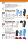 207 SGD Hoffmann Group 51 KCL + Ejendals EN374 09 4725 - Disposable glove set in dispenser Category III Powder-free With roughened finger tips Dermat Каталог HOFFMANN GROUP 2020 Средства индивидуальной защиты органов зрения дыхания кожи СИЗ от поражения электрическим током шума Защитные перчатки Очки Специальная одежда Стр. 207