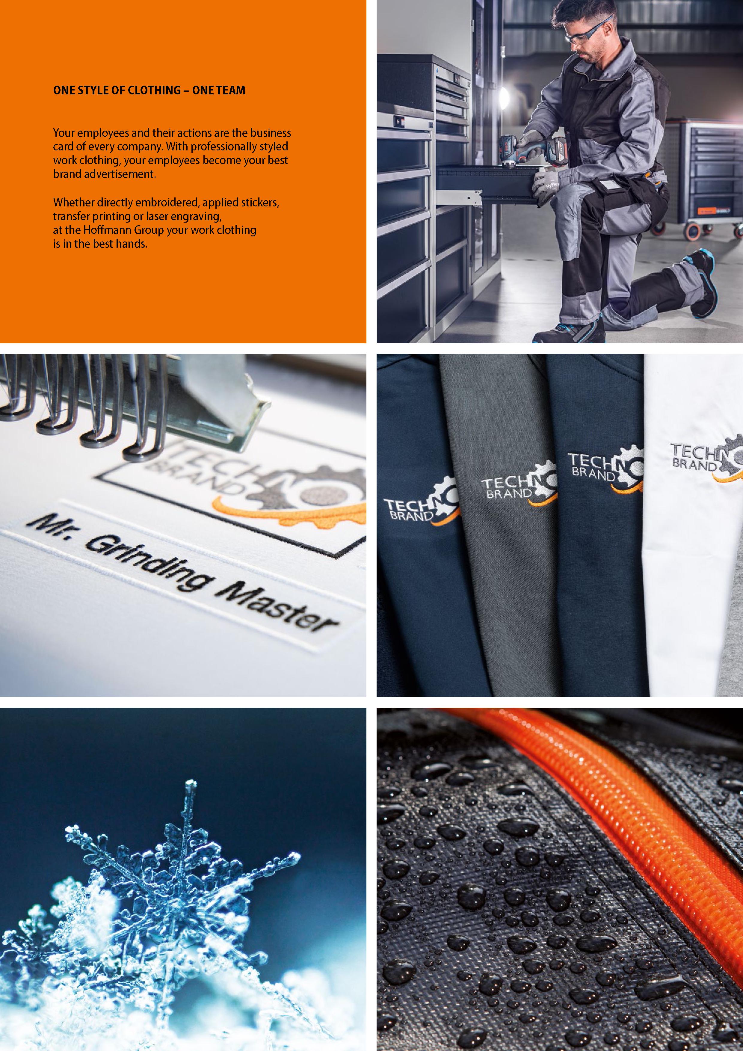 211 ONE STYLE OF CLOTHING - ONE TEAM Your employees and their actions are the business card of every company With professionally styled work clothing Каталог HOFFMANN GROUP 2020 Средства индивидуальной защиты органов зрения дыхания кожи СИЗ от поражения электрическим током шума Защитные перчатки Очки Специальная одежда Стр. 211