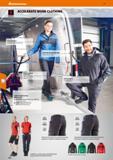 222 Hoffmann Group 51 ACCELERATE WORK CLOTHING Available as a ladies' variant with PEARL fitted shape under No 091404 and 091405 Available in other c Каталог HOFFMANN GROUP 2020 Средства индивидуальной защиты органов зрения дыхания кожи СИЗ от поражения электрическим током шума Защитные перчатки Очки Специальная одежда Стр. 222