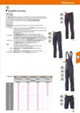 223 SGD Hoffmann Group 51 Oeko- Tex 100 S ACCELERATE work clothing \jo7 Q ISO 15797 The ergonomic cut of the trousers in the ACCELERATE range corresp Каталог HOFFMANN GROUP 2020 Средства индивидуальной защиты органов зрения дыхания кожи СИЗ от поражения электрическим током шума Защитные перчатки Очки Специальная одежда Стр. 223