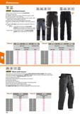 252 Hoffmann Group 51 Oeko- Tex 100 EN14404 blAklaber Waistband trousers Manual worker's work trousers with many handy details Plastic zip fastener f Каталог HOFFMANN GROUP 2020 Средства индивидуальной защиты органов зрения дыхания кожи СИЗ от поражения электрическим током шума Защитные перчатки Очки Специальная одежда Стр. 252