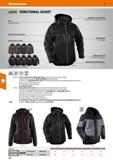 256 Hoffmann Group 51 blAklabeb FUNCTIONAL JACKET Hood adjustable and removable Breast pockets with zip fastener Contrast colours at the side Availab Каталог HOFFMANN GROUP 2020 Средства индивидуальной защиты органов зрения дыхания кожи СИЗ от поражения электрическим током шума Защитные перчатки Очки Специальная одежда Стр. 256