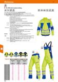 296 Hoffmann Group 51 ENB020471 EH VIS-LINE multi-standard clothing 350 g/m2 \Wj EN 13034- 6 -2 2% Other fibre 65% 33% Cotton Polyester EN 1149 EN BO Каталог HOFFMANN GROUP 2020 Средства индивидуальной защиты органов зрения дыхания кожи СИЗ от поражения электрическим током шума Защитные перчатки Очки Специальная одежда Стр. 296