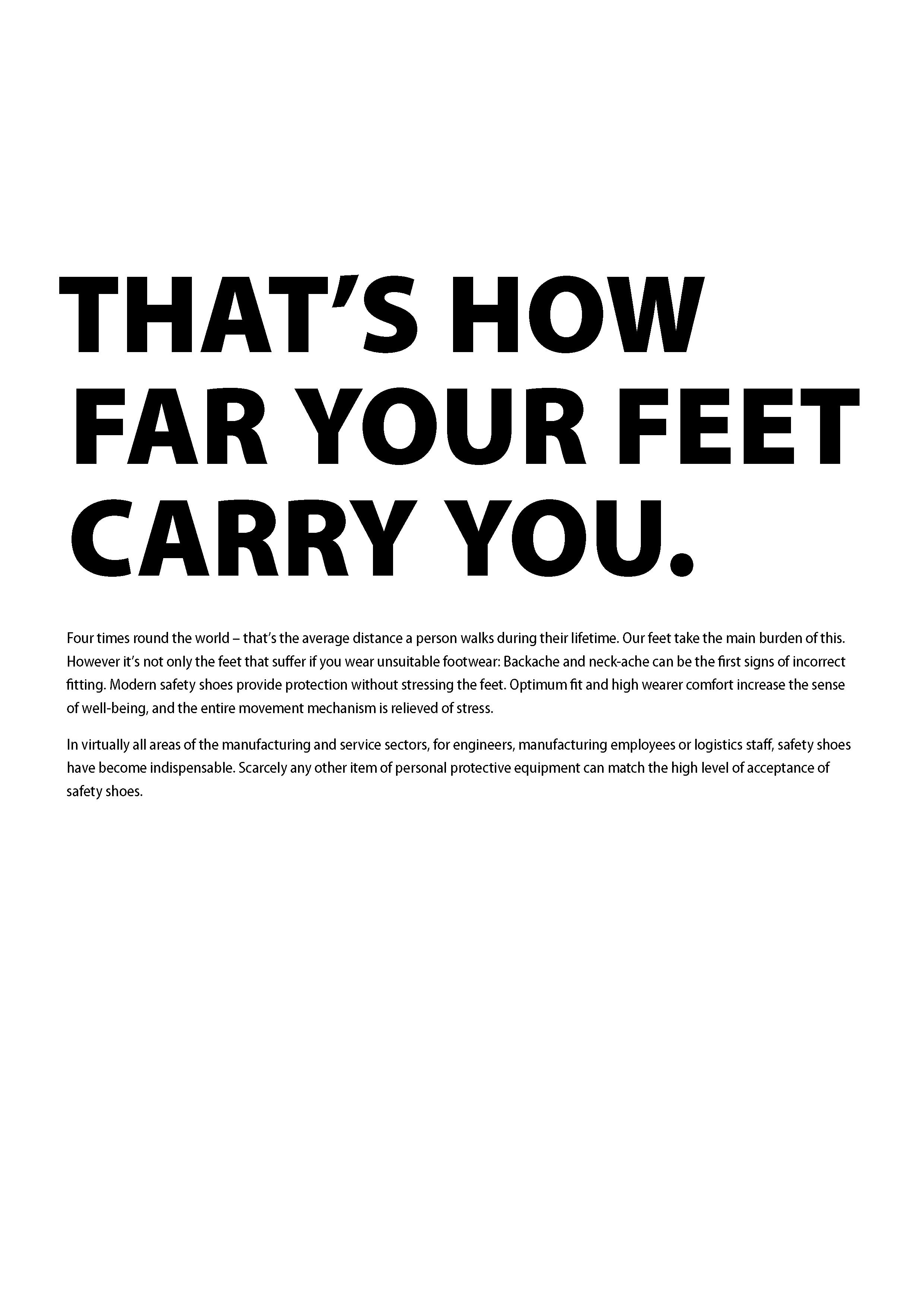 318 THAT'S HOW FAR YOUR FEET CARRY YOU Four times round the world - that's the average distance a person walks during their lifetime Our feet take th Каталог HOFFMANN GROUP 2020 Средства индивидуальной защиты органов зрения дыхания кожи СИЗ от поражения электрическим током шума Защитные перчатки Очки Специальная одежда Стр. 318