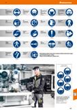 415 Hoffmann Group 51 Use eye protection and hearing protection Based on ASR A1 3 Use eye protection and head protection Based on ASR A1 3 Use hearin Каталог HOFFMANN GROUP 2020 Средства индивидуальной защиты органов зрения дыхания кожи СИЗ от поражения электрическим током шума Защитные перчатки Очки Специальная одежда Стр. 415