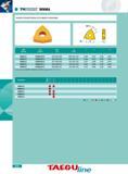 948 WNMA NEGATIVE 80 DEGREE TRIGON FLAT TOP INSERTS FOR ROUGHING ANSI ISO feed ap ld t R Number Number (ipr) (inch) WNMA332 WNMA060408 018 ( 006- 028) 098 ( 039- Каталог INGERSOLL 2011 Режущий инструмент и инструментальная оснастка Стр. 950
