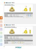 72 WNMXFM WNMXFM NEGATIVE 80° TRIGON INSERTS, FOR FINISHING PLAQUETTES NÉGATIVES TRIGONES 80°, POUR FINITION Designation Réf de l'article f (min/max) ap (m Каталог INGERSOLL 2015 Металлорежущий токарный инструмент Резцы Державки Сменные режущие многогранные пластины для точения на станках Стр. 72 ENG FRA