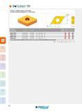 96 DNMA DNMA NEGATIVE 55° RHOMBIC INSERTS, FOR ROUGHING PLAQUETTES NÉGATIVES RHOMBIQUES 55°, POUR ÉBAUCHE 55° k Designation Réf de l'article f (min/max) ap Каталог INGERSOLL 2015 Металлорежущий токарный инструмент Резцы Державки Сменные режущие многогранные пластины для точения на станках Стр. 96 ENG FRA