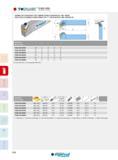 248 EXTERNAL TOOL HOLDER WITH T-TYPE CLAMPING SYSTEM FOR NEGATIVE 80° CNM_ INSERTS PORTE-OUTILS DE TOURNAGE EXTERNE SERRAGE TYPE T POUR PLAQUETTES CNM NÉGAT Каталог INGERSOLL 2015 Металлорежущий токарный инструмент Резцы Державки Сменные режущие многогранные пластины для точения на станках Стр. 248 ENG FRA