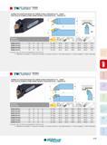 319 WTENN WTENN EXTERNAL TOOL HOLDER WITH WEDGE-TYPE CLAMPING SYSTEM, FOR NEGATIVE 60° TN INSERTS PORTE-OUTILS DE TOURNAGE EXTERNE SERRAGE PAR BRIDE, POUR P Каталог INGERSOLL 2015 Металлорежущий токарный инструмент Резцы Державки Сменные режущие многогранные пластины для точения на станках Стр. 319 ENG FRA