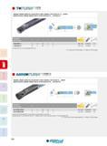 386 immijm ’' c r INTERNAL CARBIDE SHANK TOOL HOLDER WITH SCREW CLAMPING, FOR POSITIVE 60° TP_ INSERTS BARRE D'ALÉSAGE CARBURE SERRAGE PAR VIS, POUR PLAQUET Каталог INGERSOLL 2015 Металлорежущий токарный инструмент Резцы Державки Сменные режущие многогранные пластины для точения на станках Стр. 386 ENG FRA
