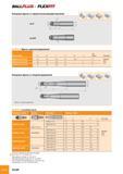 275 B234 BALLlPoJh7& FLEXfB t Обозначение D H L d d1 а° Тип фрезы Пластины HCM D16-A-L130-C16 16 36 130 16 14 4 A HBR HBF HCM D16-B-L160-C25 16 60 160 25 5 B H Каталог ISCAR 2008 Металлорежущий вращающийся инструмент для фрезерования сверления растачивания и инструментальная станочная оснастка Стр. B234
