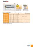 288 FEEDMiLL FF EW , ) Ap=2мм Max для FF WO Т V f 09Т320Т ’v Ap=1 5мм Max для FF WOMT 060212Т Силы резания направлены вдоль шпинделя, что позволяет обрабатыват Каталог ISCAR 2008 Металлорежущий вращающийся инструмент для фрезерования сверления растачивания и инструментальная станочная оснастка Стр. B247