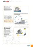 396 SELF-GRiF Руководство по использованию Направление подачи Рекомендуется попутное фрезерование Возможно применение и встречного фрезерования (При встречном Каталог ISCAR 2008 Металлорежущий вращающийся инструмент для фрезерования сверления растачивания и инструментальная станочная оснастка Стр. B355