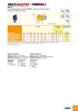 66 FEEDSSBILIL INDEXABLE SOLID CARBIDE LINE MM FF 2-х зубые фрезерные головки FEEDMILL, для очень больших подач с небольшой глубиной резания - Экономичная серия Разме Каталог ISCAR 2012 Металлорежущий фрезерный инструмент со сменными режущими пластинами для металлообрабатывающих станков и комплексов с ЧПУ Стр. B61