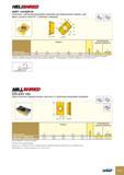 410 HEUSHRED ADMT 1505ADR-HS Пластины с зубчатыми режущими кромками для измельчения стружки, для фрез с углом в плане 45° и черновых операций Размеры Рекомендуемые пар Каталог ISCAR 2012 Металлорежущий фрезерный инструмент со сменными режущими пластинами для металлообрабатывающих станков и комплексов с ЧПУ Стр. K21