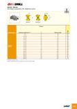 49 CHAMDRILL IDI-SG /IDI-SK SG-общего назначения, SK- обработка чугуна 6 8-21 9 22 0-25 9 Размеры Обозначение Диапазон диаметров D S Размер гнезда IC908 6 8 4 1 6 8 7 5 Каталог ISCAR 2012 Режущий осевой инструмент для обработки отверстий в металлах и сплавах Сверла спиральные Многолезвийные развертки Глубокое сверление Стр. B43