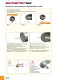 108 MULTIFUNCTION TOOLS Руководство по эксплуатации для токарно-фрезерных станков B102 Расположение пластины При сверлении режущая кромка должна быть расположена по цент Каталог ISCAR 2012 Режущий осевой инструмент для обработки отверстий в металлах и сплавах Сверла спиральные Многолезвийные развертки Глубокое сверление Стр. B102