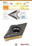 43 Rhombic Positive Flank Inserts SAFE-T-LOCK DCMT-F3P-SL 55° with a Locating Bottom Ridge, for Semi-Finishing and Finishing of Steel Designation DC Каталог ISCAR 2016 Новый металлорежущий инструмент и инструментальная оснастка для металлообрабатывающих промышленных станков и комплексов с ЧПУ Стр. 41