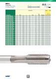 126 ONETA TPG MF (HSS) HSS Machine Taps for ISO Metric Fine Threads, According to DIN 13 for a Wide Range of Materials - li TL S t D- d + w M HSS-E 6 Каталог ISCAR 2016 Новый металлорежущий инструмент и инструментальная оснастка для металлообрабатывающих промышленных станков и комплексов с ЧПУ Стр. 124