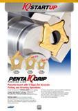142 Parting Up to 40mm diameter Parting Up to 32mm diameter Parting Up to 22mm diameter 'RIP PENTA PARTING LINE Powerful Insert with 5 Edges for Accu Каталог ISCAR 2016 Новый металлорежущий инструмент и инструментальная оснастка для металлообрабатывающих промышленных станков и комплексов с ЧПУ Стр. 140