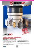 220 690 LINE Family of Double-Sided Triangular Inserts with 6 Helical Cutting Edges HELIDO H690 is a new family of tools for 90° milling The HELIDO H Каталог ISCAR 2016 Новый металлорежущий инструмент и инструментальная оснастка для металлообрабатывающих промышленных станков и комплексов с ЧПУ Стр. 218