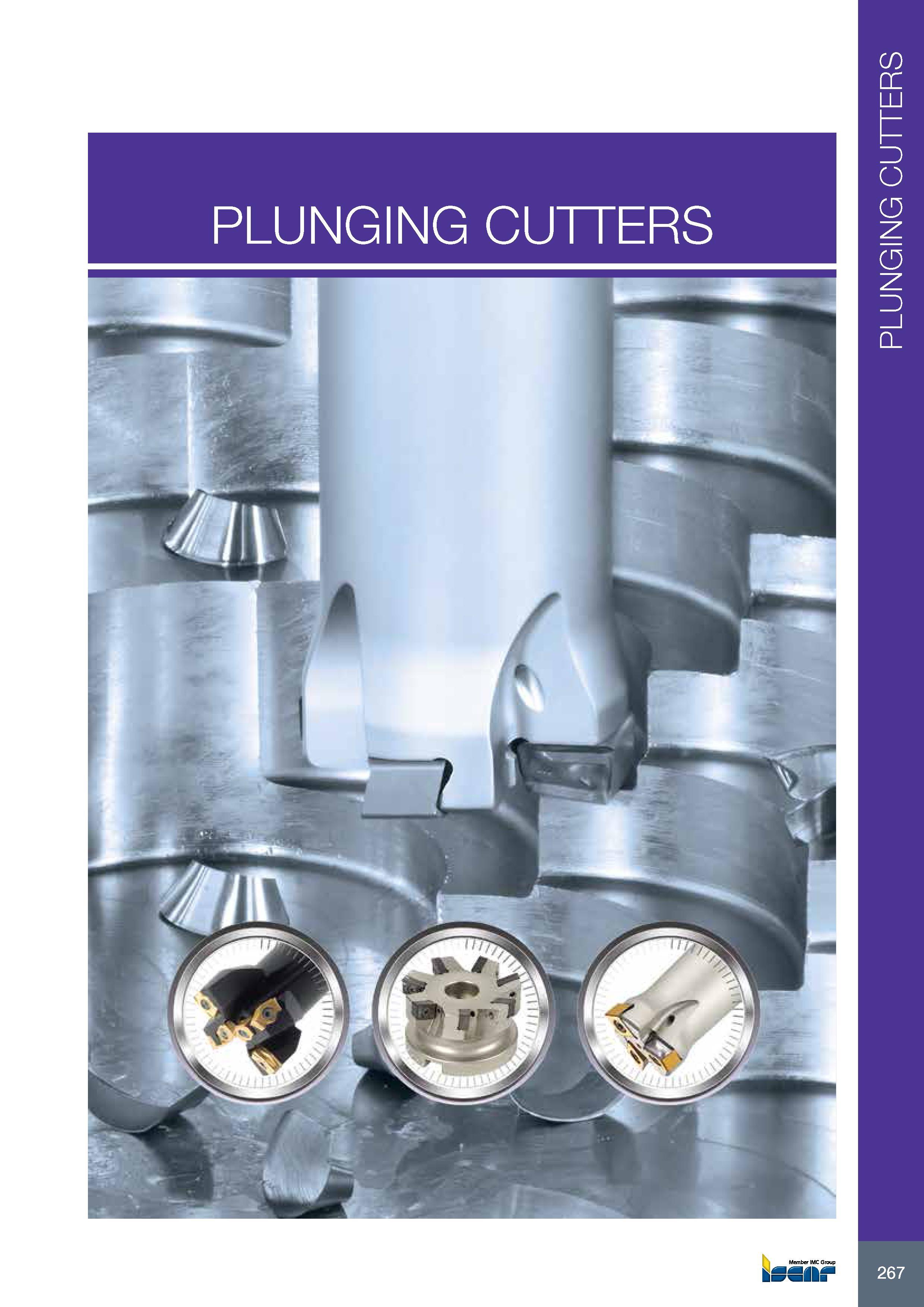 271 PLUNGING CUTTERS PLUNGING CUTTERS Каталог ISCAR 2017 Вращающийся металлорежущий инструмент и инструментальная оснастка для металлообрабатывающих станков Фрезы Сверла Развертки Расточные системы Стр. 267
