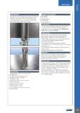 733 USER GUIDE Chip Explusion Tap selection is also influenced by the type of hole being threaded Through hole tapping usually requires a tap that pushes the ch Каталог ISCAR 2017 Вращающийся металлорежущий инструмент и инструментальная оснастка для металлообрабатывающих станков Фрезы Сверла Развертки Расточные системы Стр. 729