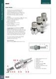 842 TOOLING SYSTEMS INTRODUCTION MAXIN Power Chucks With this tool, only a small tightening torque compresses the frontal nose, providing an extremely high grip Каталог ISCAR 2017 Вращающийся металлорежущий инструмент и инструментальная оснастка для металлообрабатывающих станков Фрезы Сверла Развертки Расточные системы Стр. 838