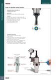 844 TOOLING SYSTEMS INTRODUCTION FITSGRE Holder for Adjustable Drilling Diameter Adjustable Rotary Toolholder for Indexable Insert Drills Application Machining Каталог ISCAR 2017 Вращающийся металлорежущий инструмент и инструментальная оснастка для металлообрабатывающих станков Фрезы Сверла Развертки Расточные системы Стр. 840