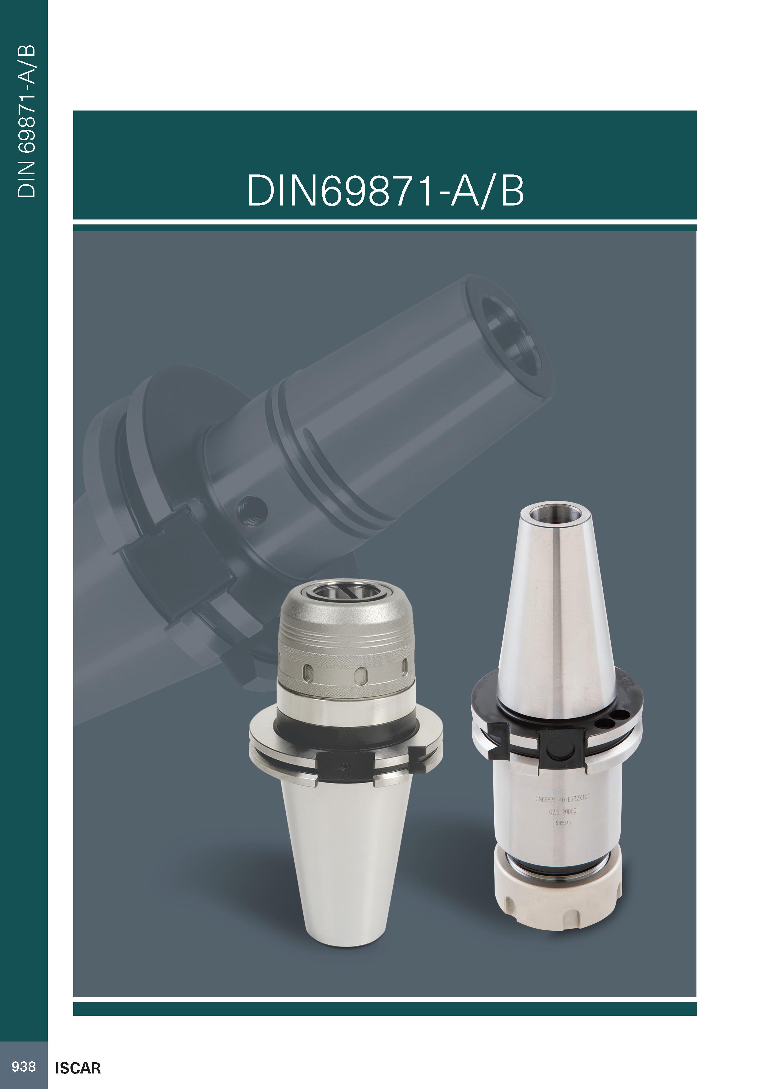 942 DIN 69871-A/B DIN69871-A/B 938 ISCAR Каталог ISCAR 2020 Фрезы твердосплавные монолитные и сборные Сверла спиральные с СМП Пластины режущие сменные Вспомогательный инструмент для станков по металлу Стр. 938