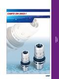 75 CAMF/X DIN26623-1 CAMFIXDIN 26623-1 Каталог ISCAR 2012 Инструментальная оснастка для крепления металлорежущего инструмента и расточной модульный режущий инструмент для обработки отверстий Стр. B53