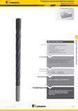 1125 Специальная цельная твердосплавная развертка Kennametal RMS Обратная конусность и опорные ленточки Твердый сплав КС6305 с покрытием из TiAIN Режимы ре Мастер-каталог KENNAMETAL 2013 Металлорежущий инструмент Точение Обработка отверстий Фрезерование Стр. K77